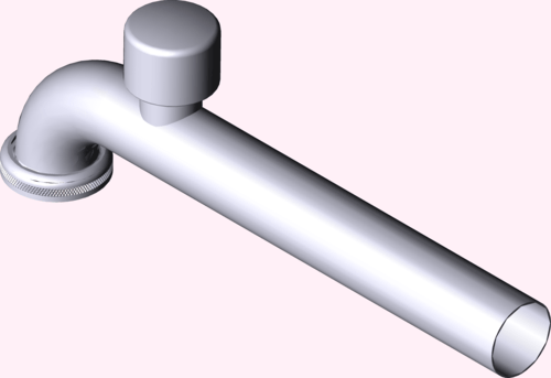 Канализационная арматура  Сифоны для умывальников и биде  Аксессуары VIEGA 126 162 Модель 5611.01 Santreyd  - Вид №2