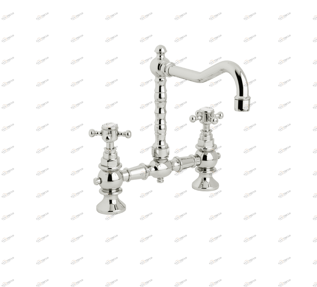 Gentry Home Центр смесителя для раковины до центра два отверстия под смеситель мм Antique Nickel GH100508