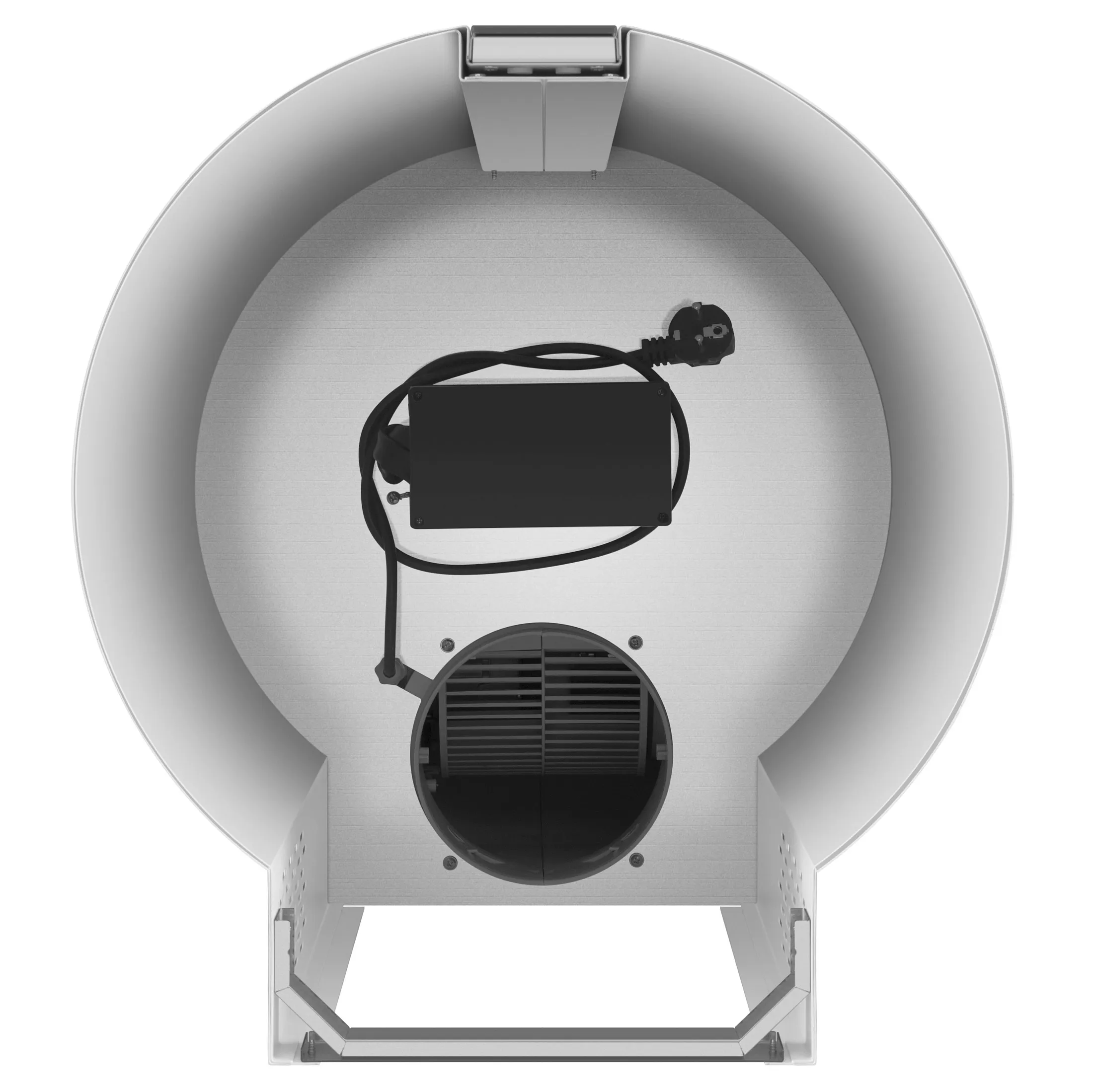 9270621 Вытяжка пристенная Meferi TUBE40WH COMFORT PLUS белый/черный STDN-0089486 - Вид №12