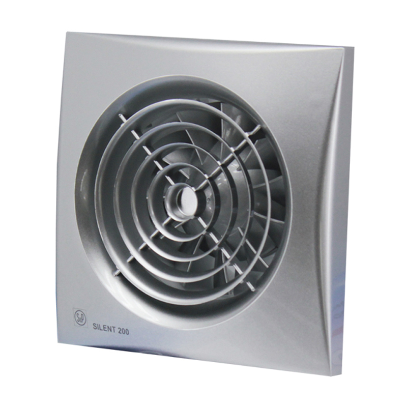 Накладной вентилятор Soler Palau SILENT-200 CHZ SILVER 5210613400 - Вид №1