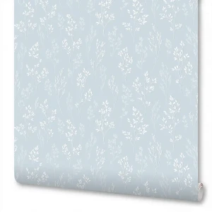 Обои флизелиновые New Age Lakritsa голубые 1.06 м NA9056-23
