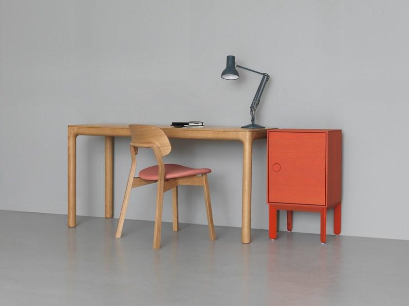 ZEITRAUM Прикроватная тумбочка из массива дерева с ящиками Kin sun-id-1461965 - Вид №4