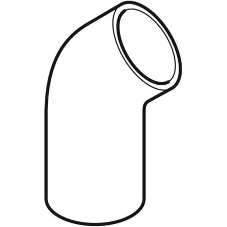 365.055.16.1 Отвод удлиненный Geberit PE Geberit  - Вид №4