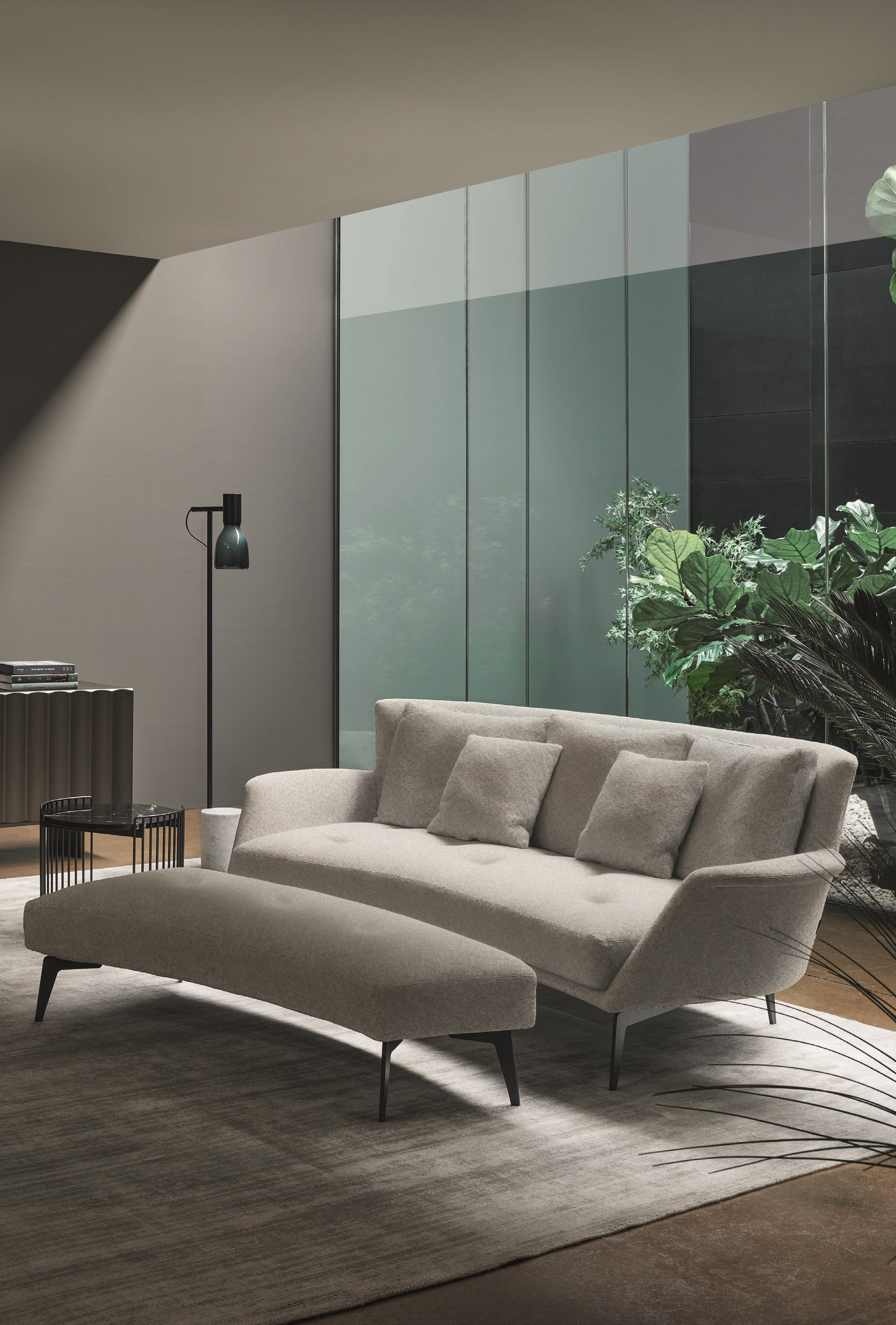 Изогнутый диван из ткани BONALDO Lovy ARCH-00130893 - Вид №5