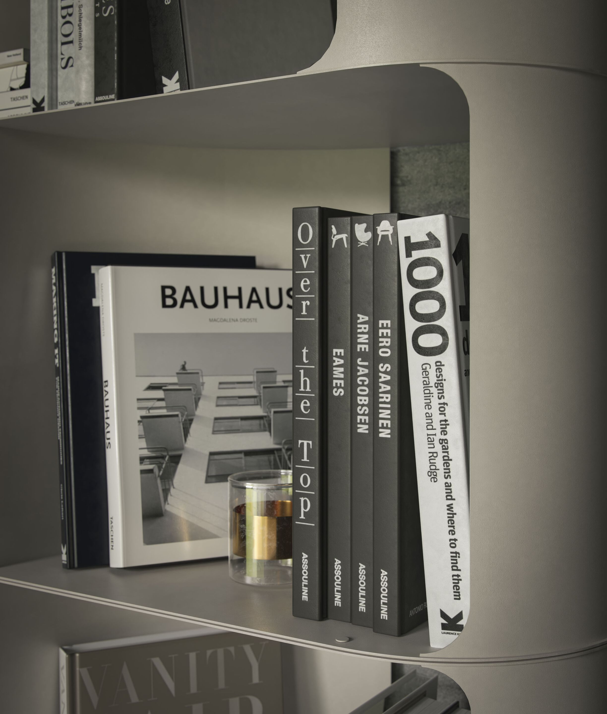 Двухсторонний книжный шкаф Cattelan italia FULHAM ARCH-00112741 - Вид №4