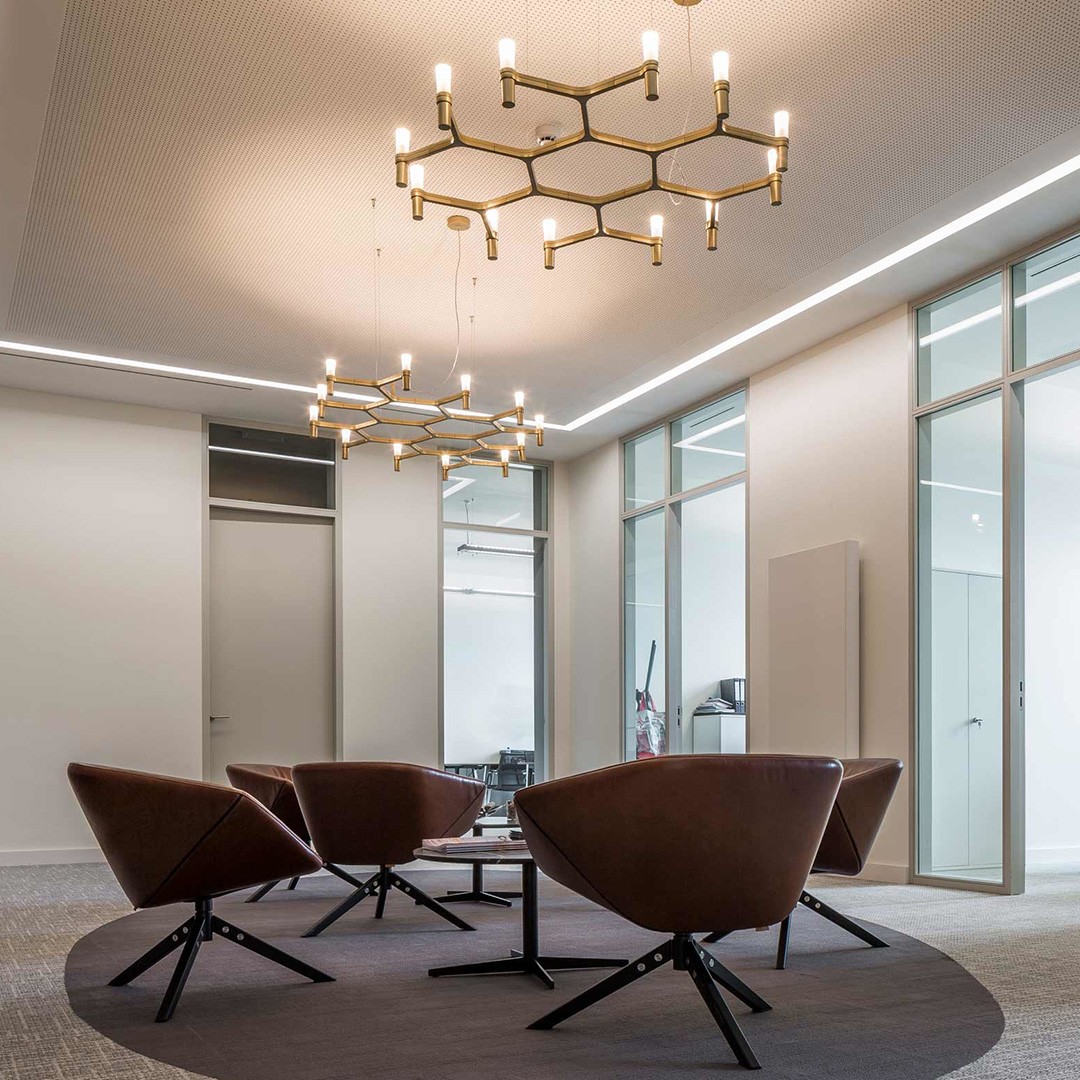 Nemo CRO HGW 55 gold люстра ЗОЛОТОГО цвета серия CROWN PLANA MINOR 115717 - Вид №1