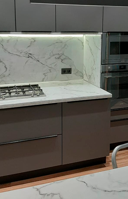 Столешницы для кухни - Мрамор бианко LIGRON LIST403 318 - Вид №47