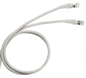 51817 Патч-корд кат.5e u/utp pvc, 0,5м, серый Legrand