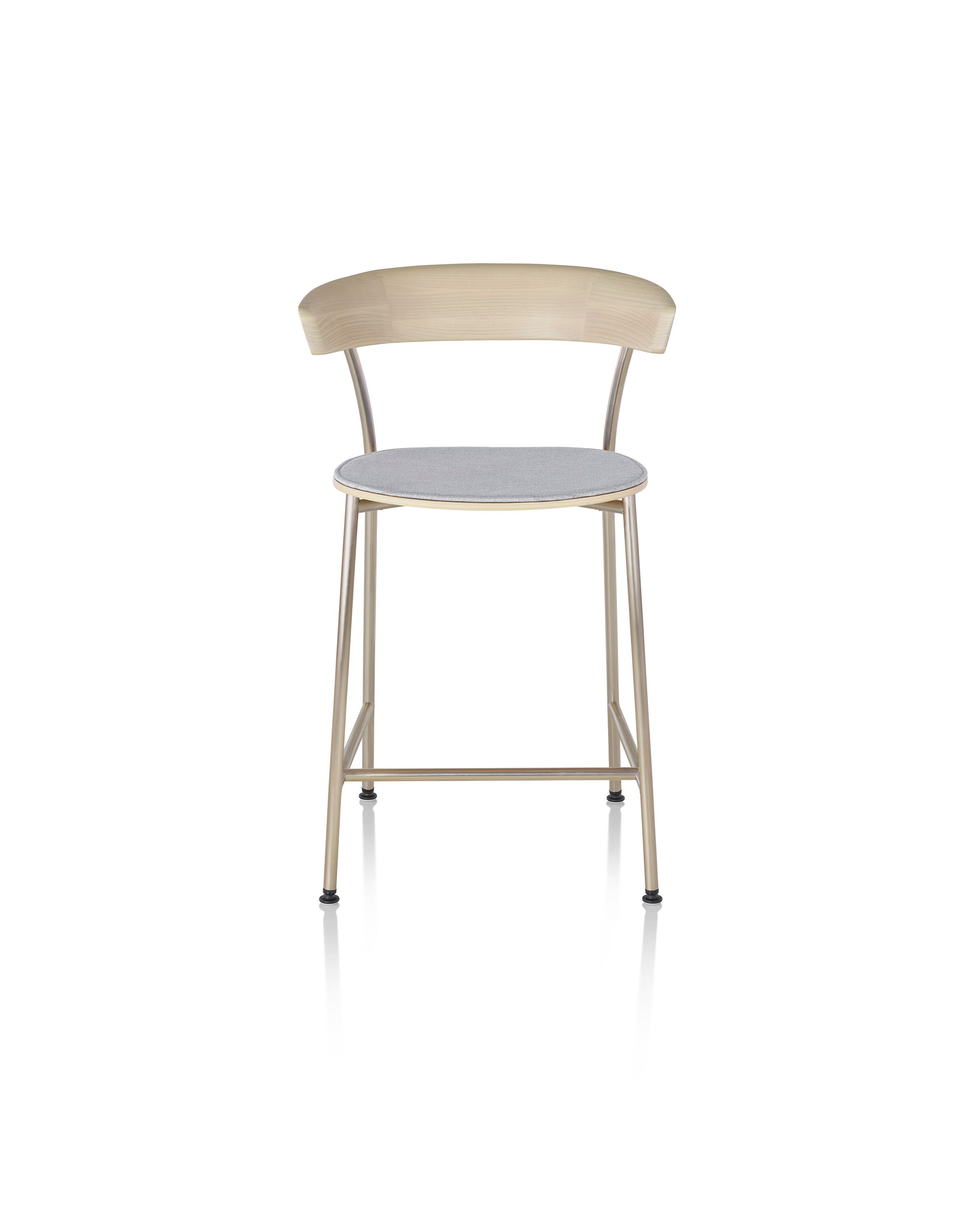 Деревянный стул с мягким сиденьем Herman Miller Leeway ARCH-00148459 - Вид №12
