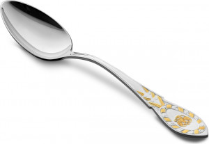 10666784 Русские самоцветы Ложка столовая Русские самоцветы, серебро 925 Серебро 925