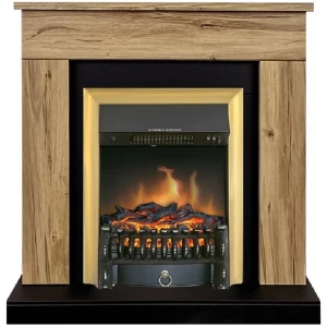 Каминокомплект Royal Flame Bergen STD SFT разборный Fobos FX Brass 1.5 кВт