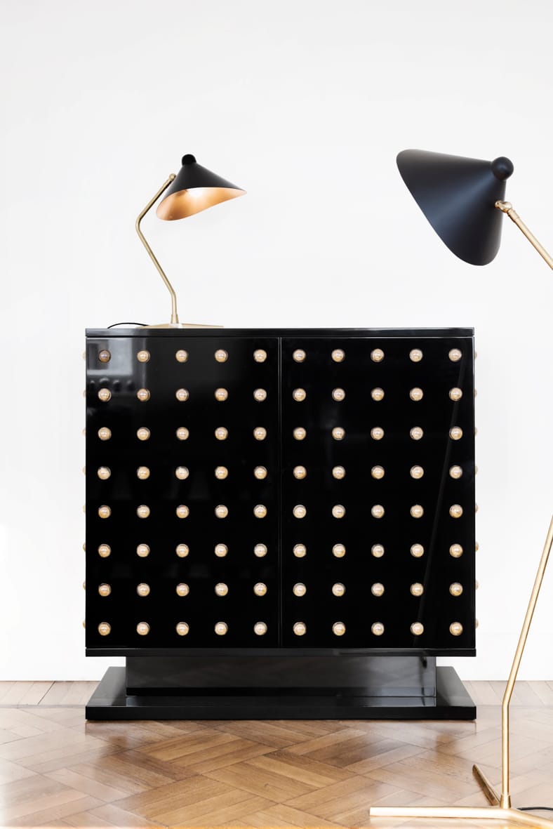 Деревянный шкаф с распашными дверцами DOM EDIZIONI SPHERA ARCH-00035929 - Вид №2