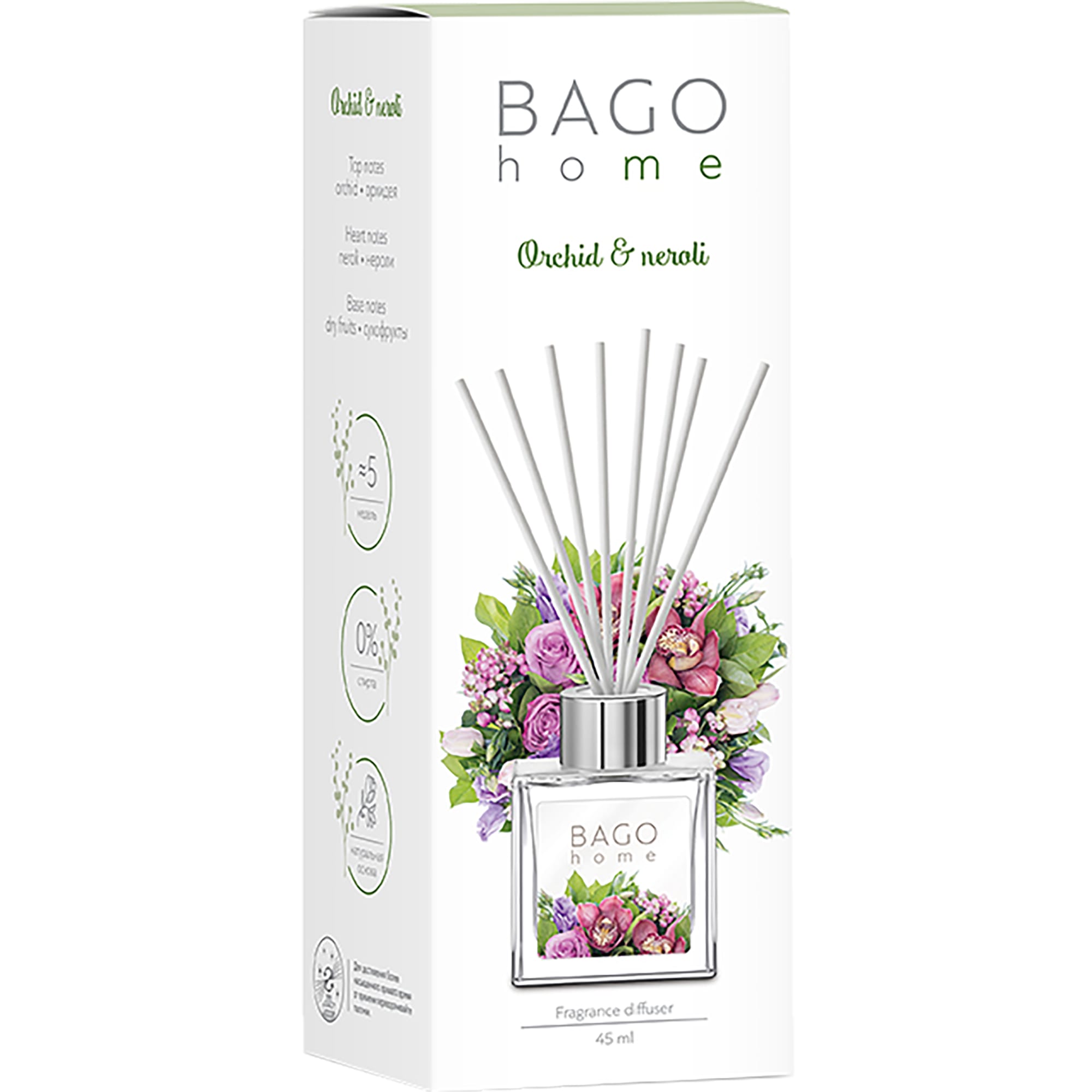 82520739 Ароматический мини-диффузор «Орхидея» 45 мл Santreyd  - Вид №1