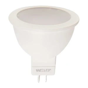 Набор ламп светодиодных Wolta, GU5.3, 8 Вт, свет тёплый белый, 5 шт.