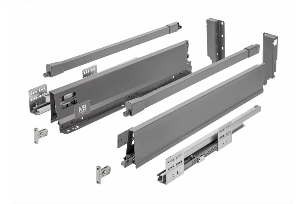 91540556 Модерн Бокс GTV Pro L-300 средний H-135 мм цвет антрацит STLM-0877123