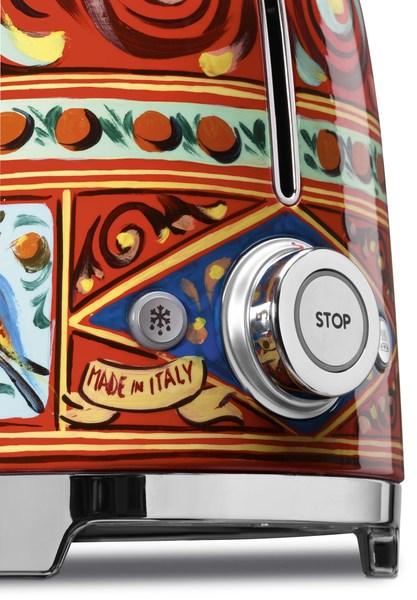 Smeg Тостер Sicily is my love | dolce&gabbana Tsf01d&g  - Вид №2