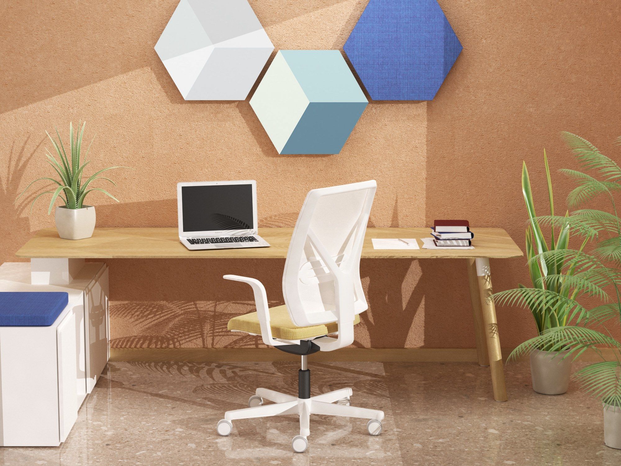 Поворотный операционный офисный стул с подлокотниками Ares Line Dotway ARCH-00148412 - Вид №3