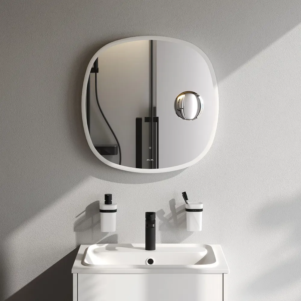 Зеркало AM.PM Moxie с LED-подсветкой для ванной 60x60 см 89375627 STLM-1404493 - Вид №5