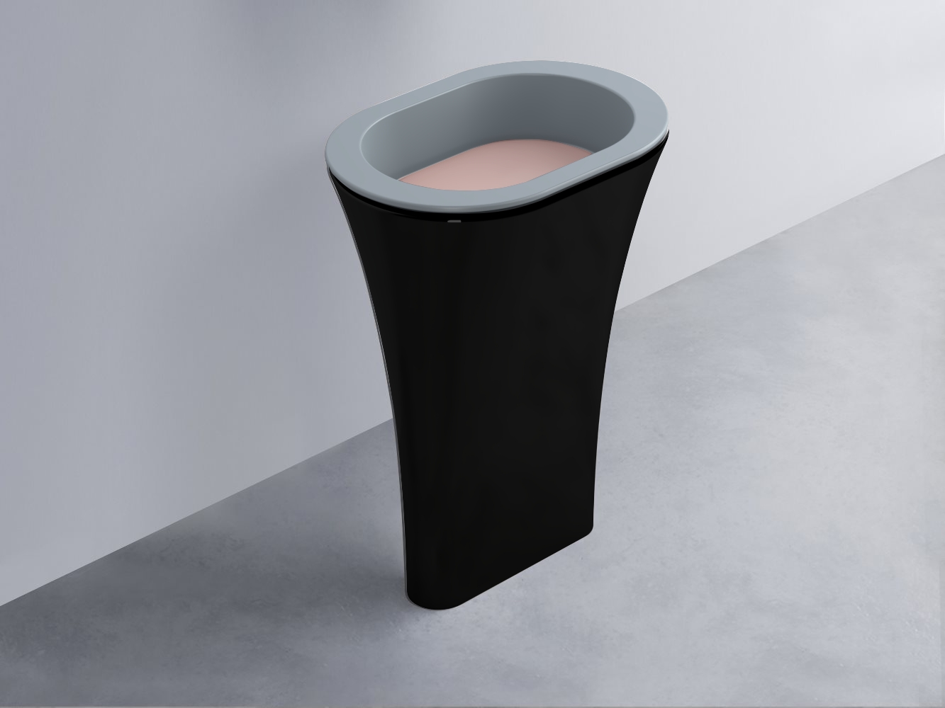 AMLA65-BR+AMPILO-CP+AMCOLO-N Раковина Amedeo Ovale отдельностоящая cielo Enjoy + Amedeo Ceramica Cielo