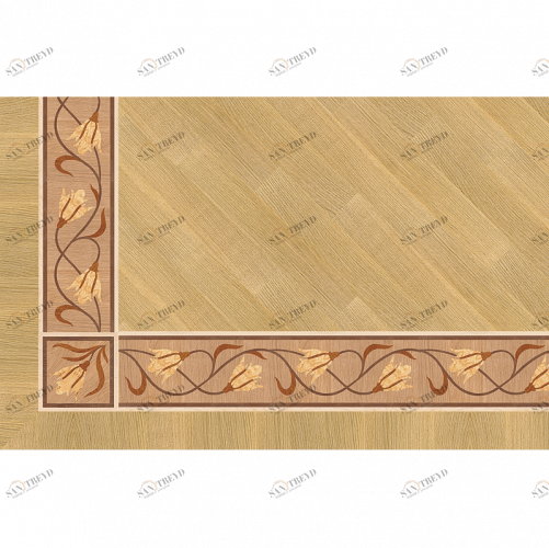 Бордюр Рапсодия Русская классика 83232