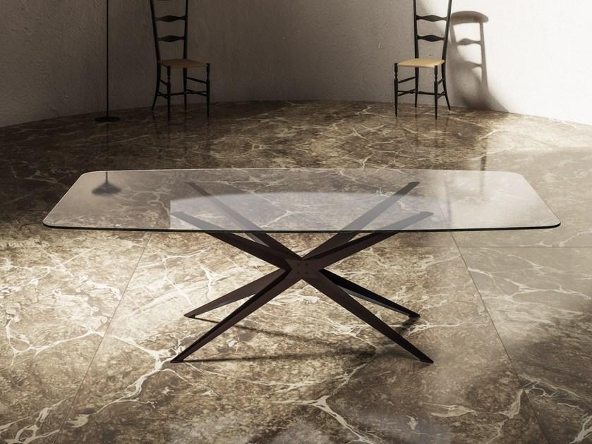 JESSE Прямоугольный стеклянный стол Stern sun-id-1369024 - Вид №1