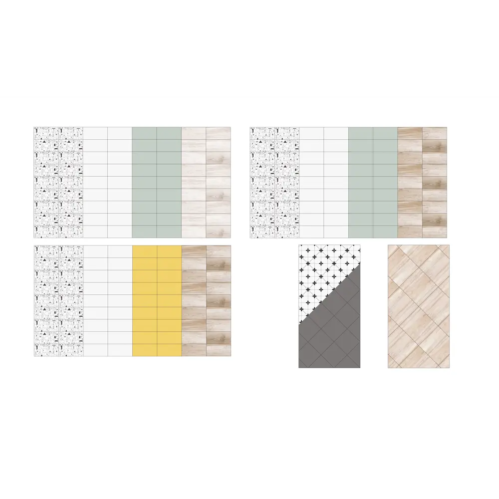 LB CERAMICS Play — настенная плитка солнечного жёлтого цвета 19.8x39.8 см 83718577 STLM-0043731 - Вид №3