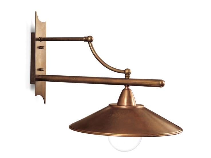 Светодиодный настенный светильник из латуни с фиксированным кронштейном Cremasco Illuminazione Венецианская традиция ARCH-00058341 - Вид №1