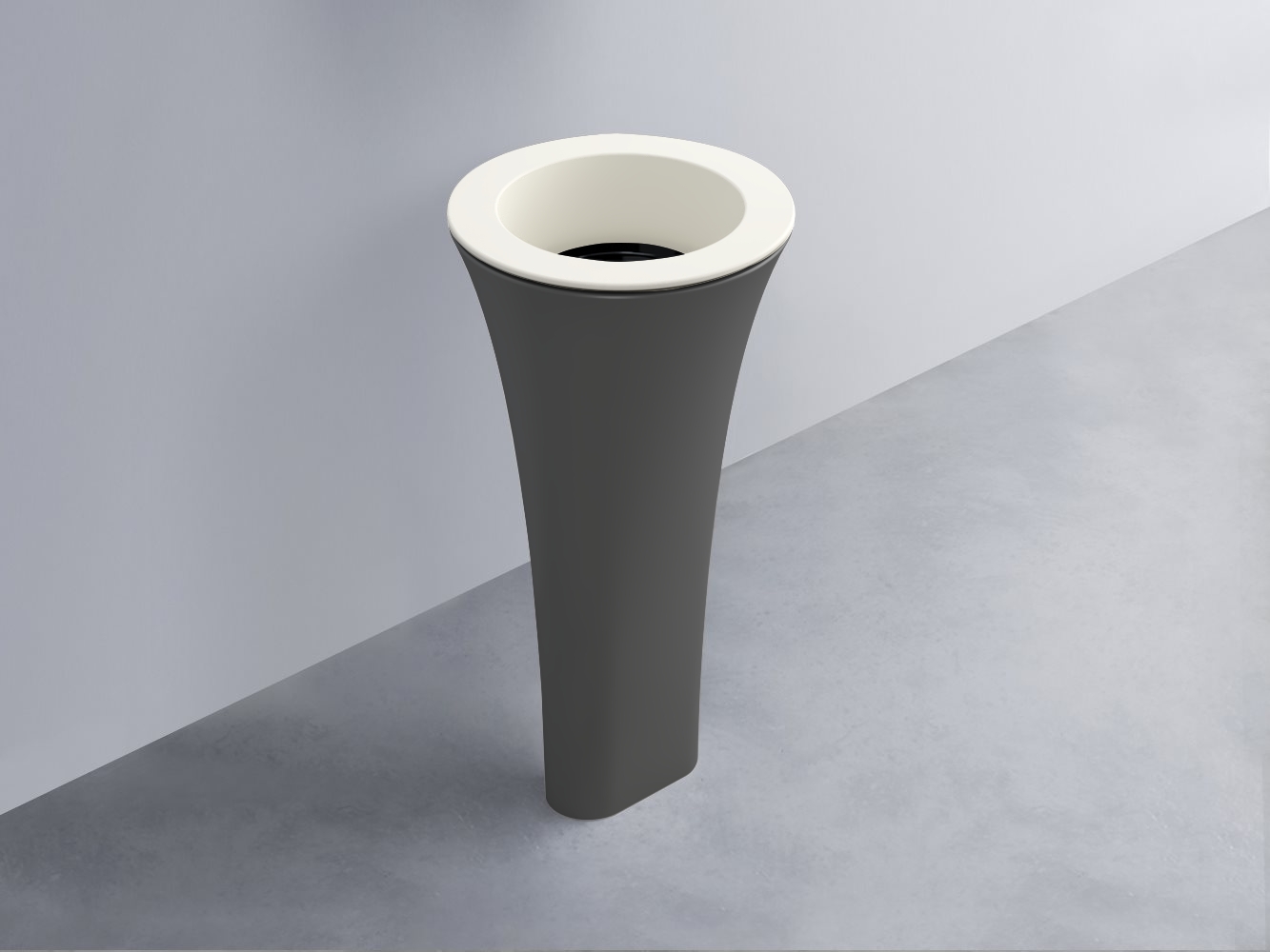 AMLA45-TL+AMPILT-N+AMCOLT-CM Раковина Amedeo Tondo отдельностоящая cielo Enjoy + Amedeo Ceramica Cielo