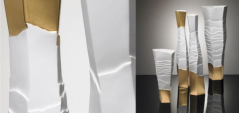 Fos Ceramiche Фарфоровая ваза Erosum V-09 - Вид №4