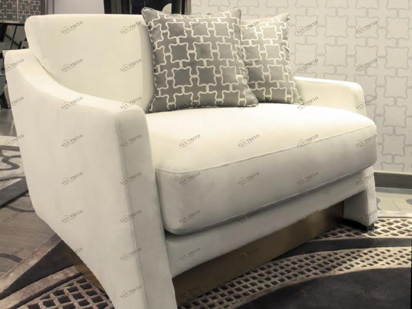 Formitalia Мягкое бархатное кресло с подлокотниками Muzio sun-id-1402987