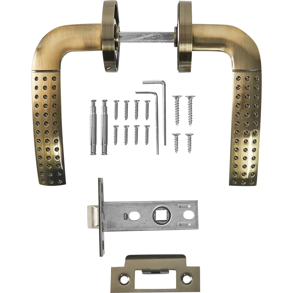 Дверные ручки PUNTO Logica в бронзовом исполнении для интерьерных решений 85202135 STLM-0059785 - Вид №1