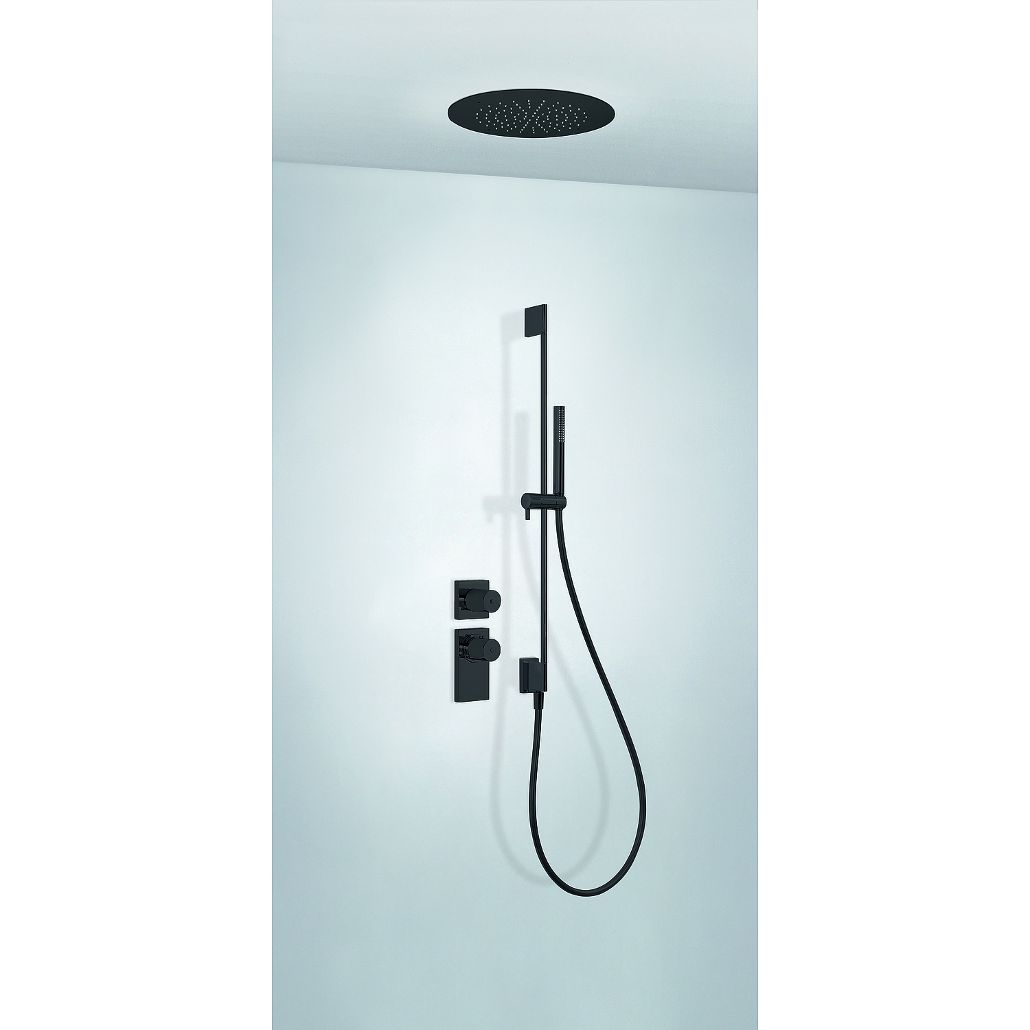 БЛОЧНАЯ СИСТЕМА блочная система 2-ходовой скрытый термостатический смеситель для душа kit-20635203NM TRES Thermostatic