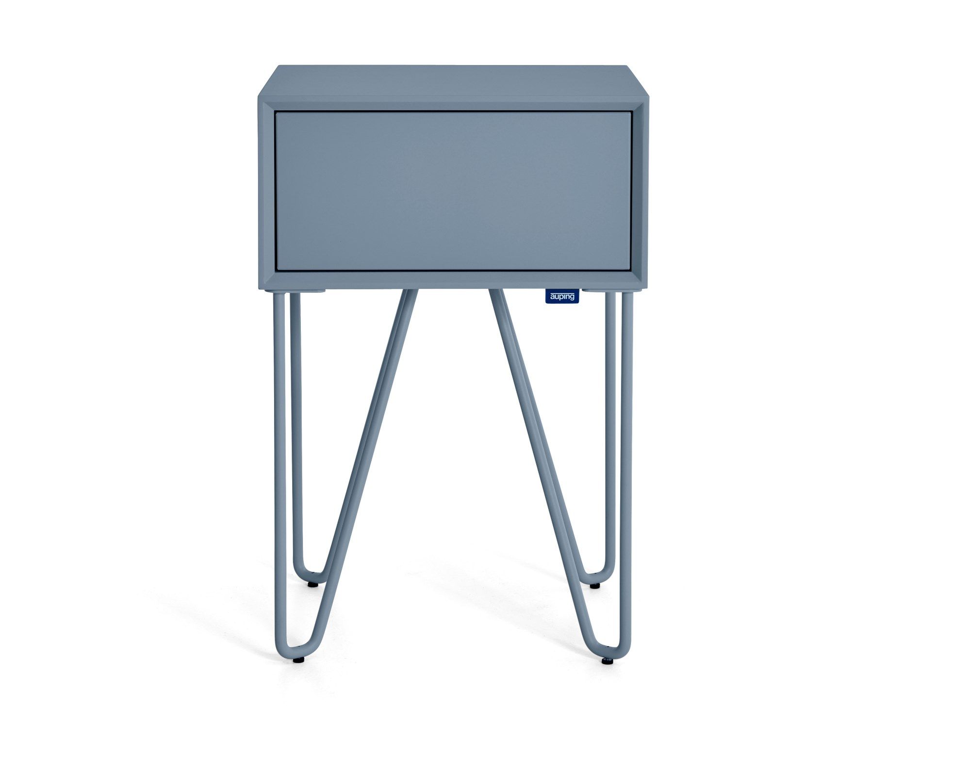 Деревянная и металлическая прикроватная тумбочка с ящиком Auping PIXEL ARCH-00114683 - Вид №9