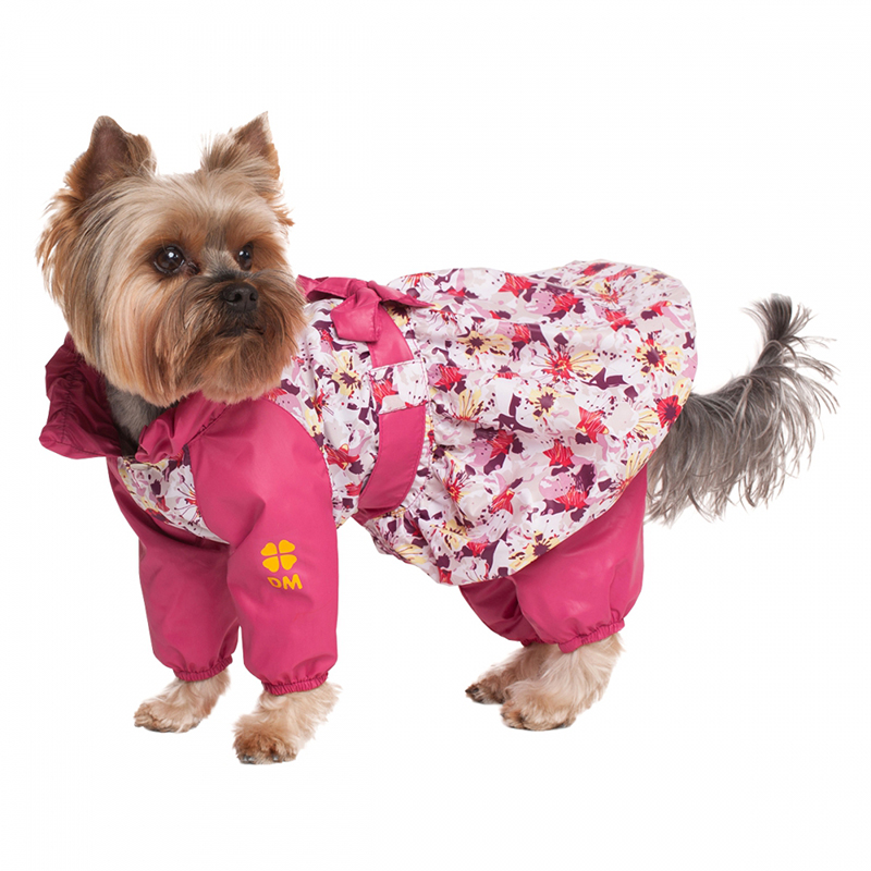ПР0048056 Комбинезон для собак Настроение (цветы) 24см Dogmoda 