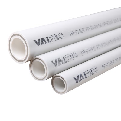 VTp.700.FB25.50 Полипропиленовая труба, армированная стекловолокном VALTEC PP-FIBER PN 25 Valtec 50 мм 