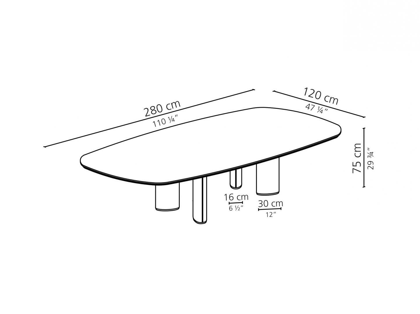 Прямоугольный мраморный стол Casamilano Arne ARCH-00034333 - Вид №10