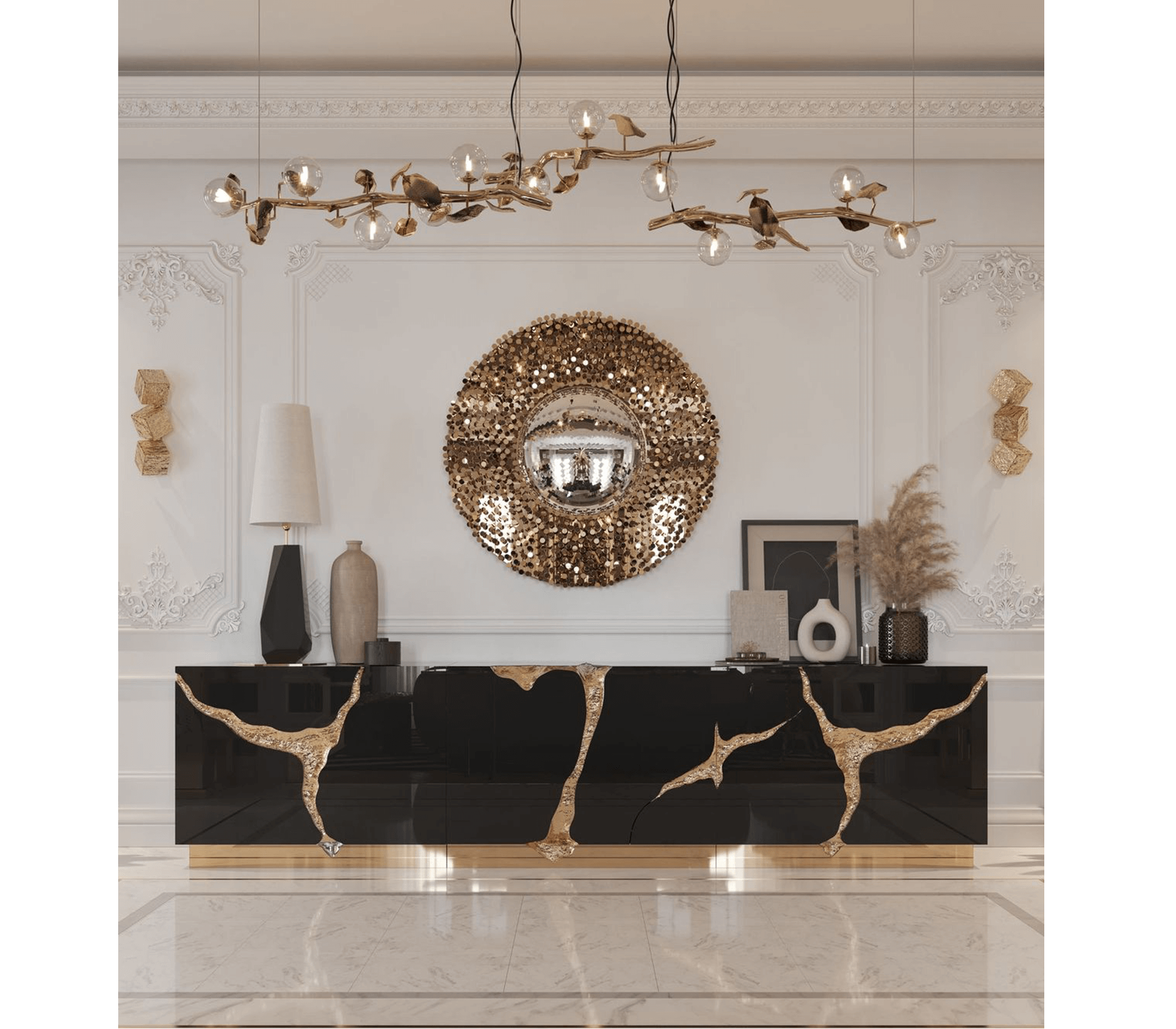 0-255 Робин зеркало Boca Do Lobo  - Вид №8