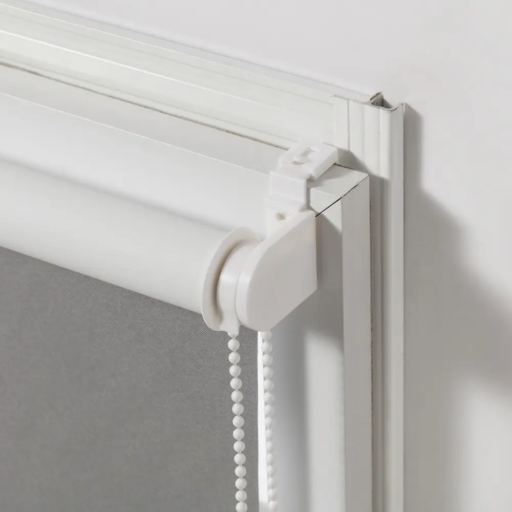 Штора рулонная блэкаут Inspire Santos 80x160 см серая Granit 3 82688287 STLM-2051019 - Вид №2