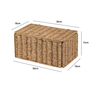 Корзина с кр 18X15X30 см беж Konsensa 89453510 STLM-2203677