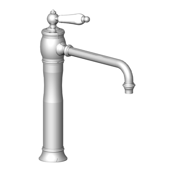 2703 Смеситель для мойки - поворотный излив / без слива HORUS Range Éloise 