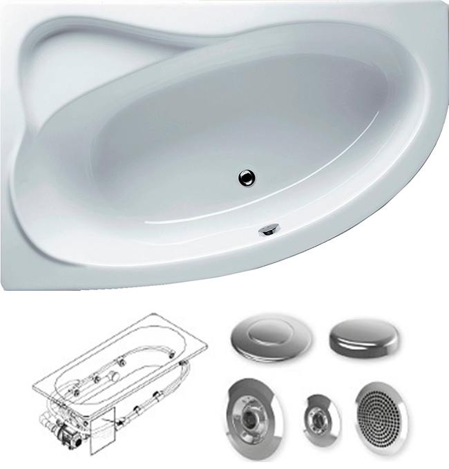 BA6300500000000_hit1 Ванна Riho Lyra Santreyd - Вид №5