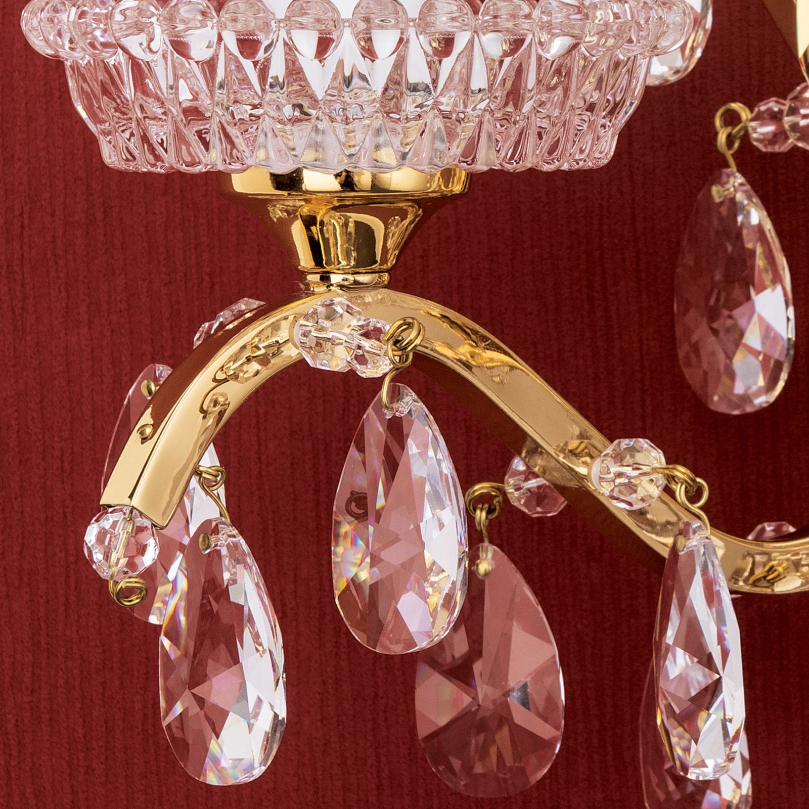 Настенный светильник из латуни с кристаллами Orion Hirohito ARCH-00032942 - Вид №4