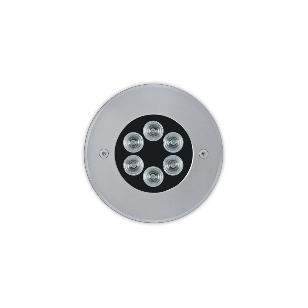 8403413 Встраиваемый в пешеходный пол Platek MINI Anello Inox  MINI C/W Stainless Steel Ring - 6 LED 3000K 28° 