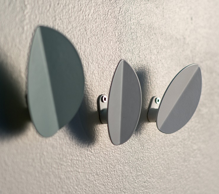 Ex.T Leaf Small Настенная вешалка белая EXLEAFPB.CO - Вид №1