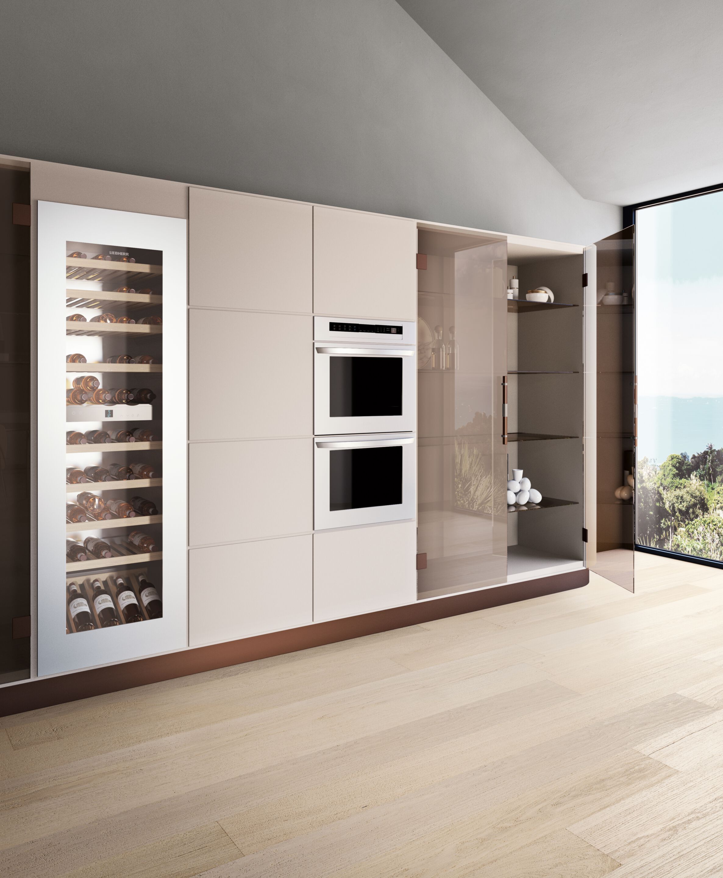 Выдвижная кухня с островом на заказ Bizzotto Italia Атмосфера ARCH-00077572 - Вид №5