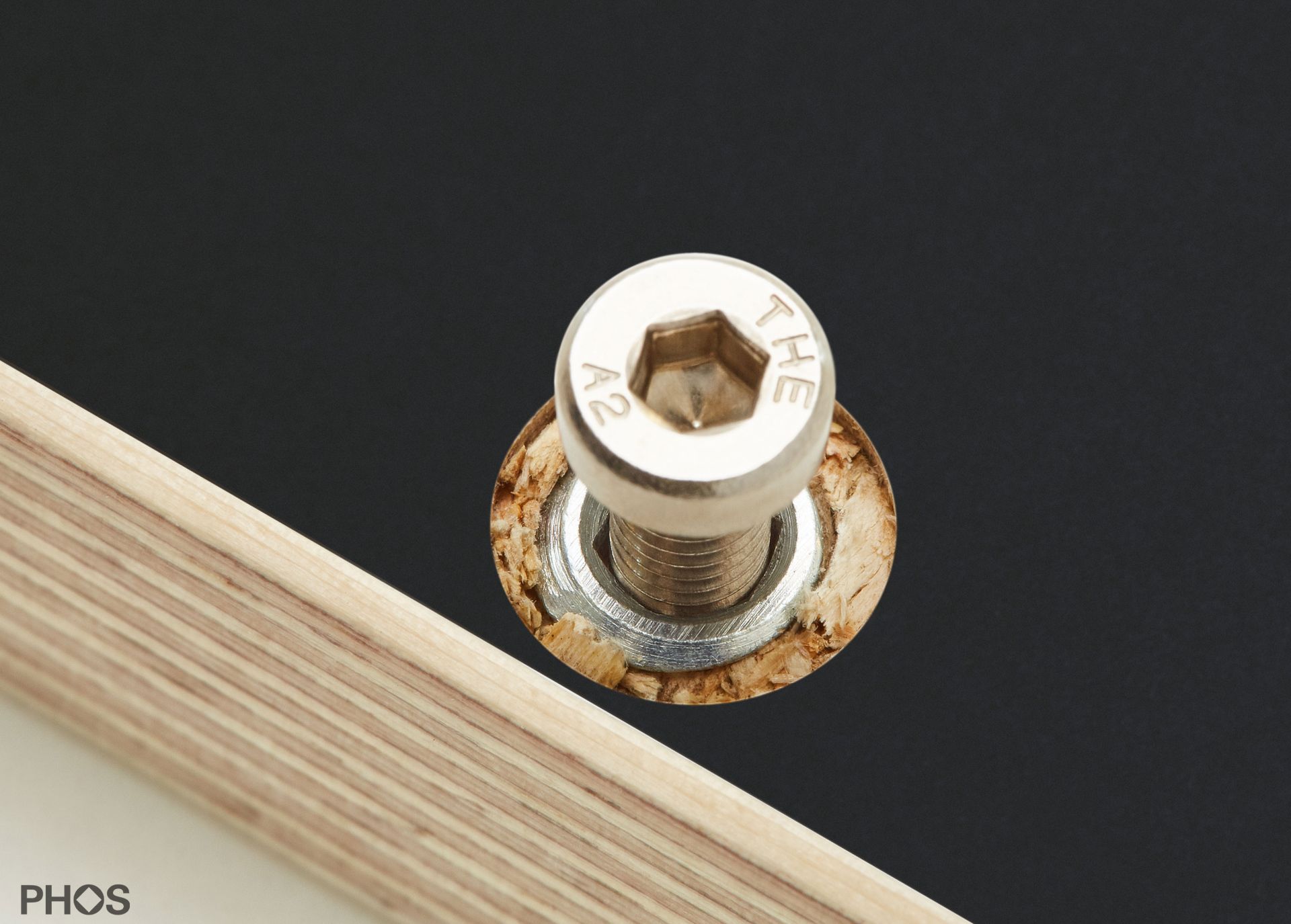 KATI-T2-50x150-MS Стол Karlsruhe - двойной барный стол t2 с черной столешницей - 150 x 50 x 105 см. PHOS  - Вид №8