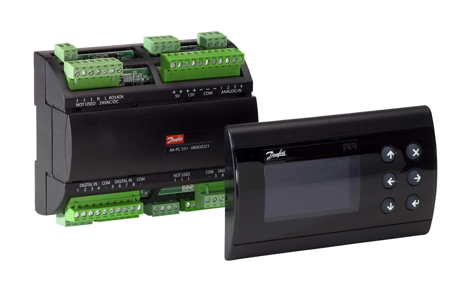 Danfoss AK-PC 551 AK-PC 551 Контроллер давл. и темп. 080G0282  - Вид №13