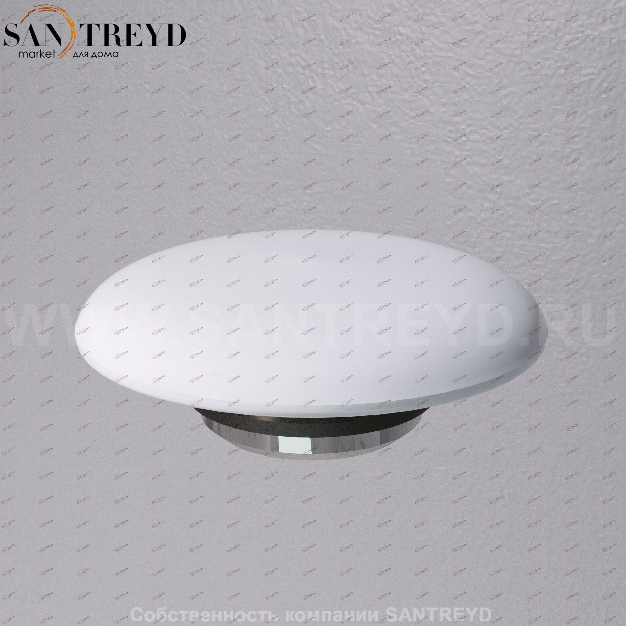 A037VX.101 Донный клапан с керамической накладкой проточный A. e. T. Italia RICAMBI Белый матовый AeT ITALIA