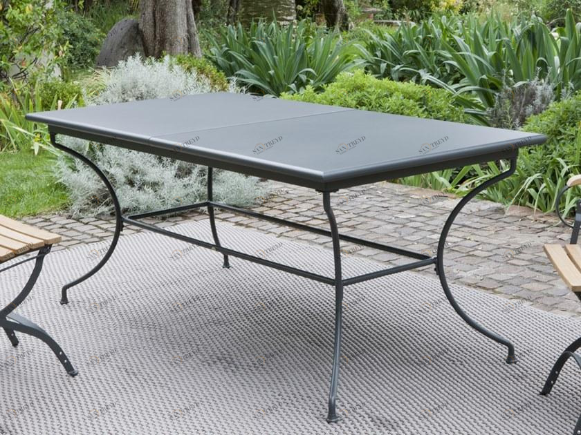 Unopiù Раздвижной прямоугольный железный стол Toscana Artav