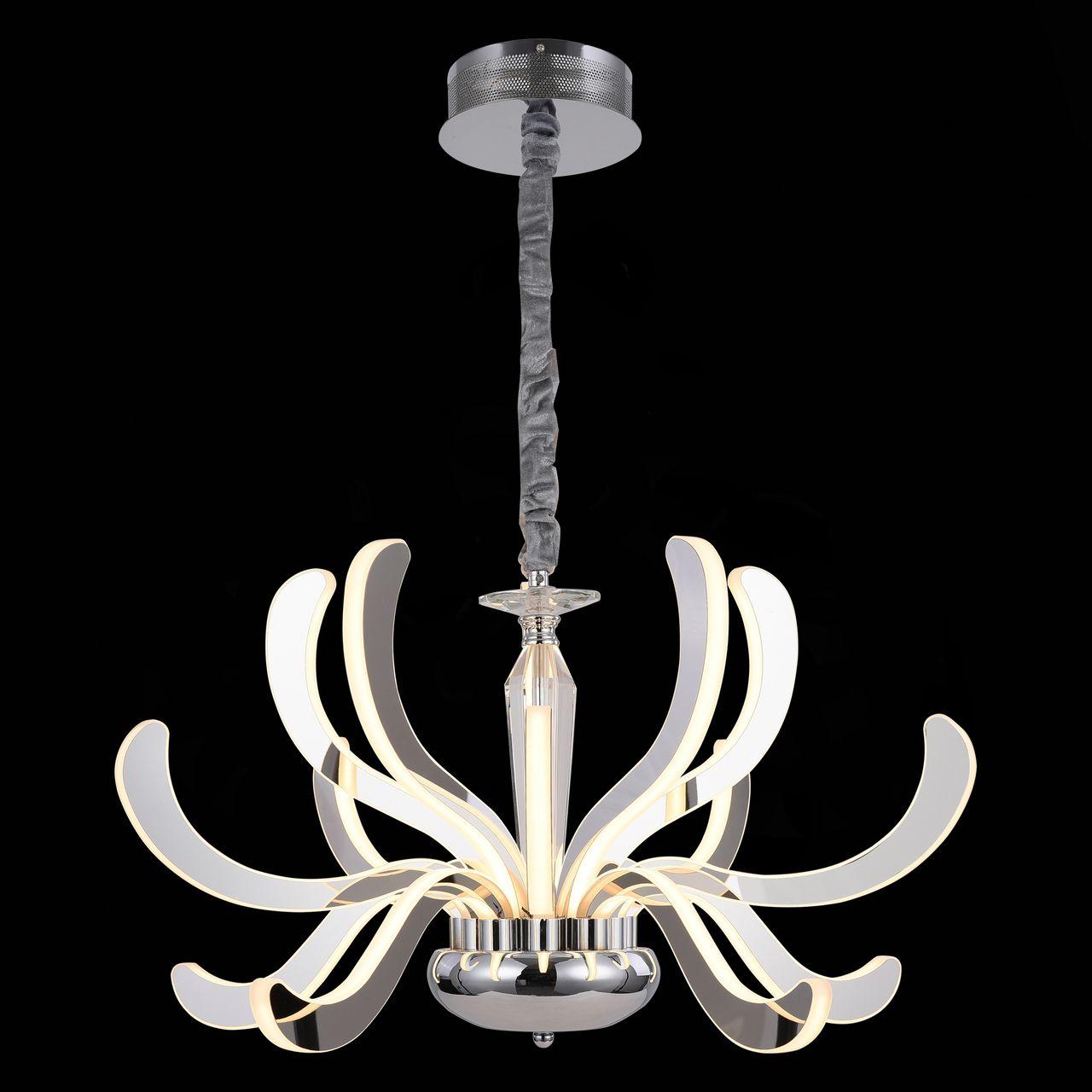 Подвесная светодиодная люстра ST Luce Aricia SL835.503.15 ST LUCE ДИЗАЙНЕРСКИЕ, ARICIA 279897 Хром  - Вид №2